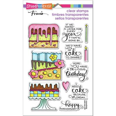 Stampendous Perfectly Clear Stamps - Slim Cake